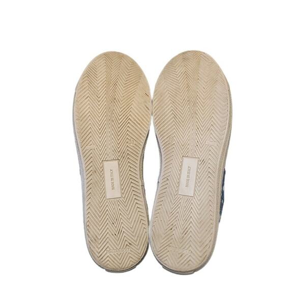 EUC THE SHOE BOX DENIM WHITE SPLATTER SNEAKERS SIZE 39 - Picture 5 of 6